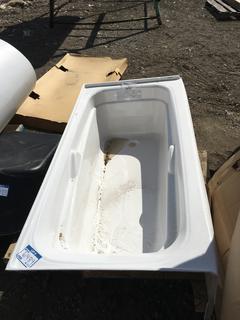 Maax Corenthia Acrylic Bathtub White 60"x30"x21 1/4".