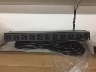 (2) 10-Outlet Workstation Power Bars.