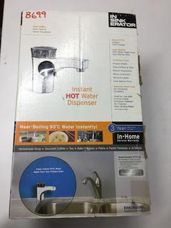 InsinkErator Instant Hot Water Dispenser. Never used. Still in original packaging.