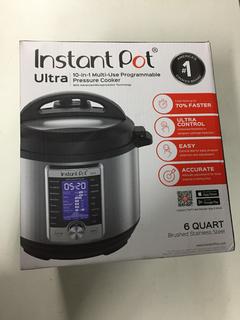 Unused 6-Quart 10-In-1 Instant Pot.