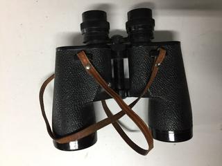 Carl Wetzlar 7x50 Nautilus Binoculars c/w Case.