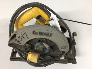 DeWalt 7-1/4" Circular Saw.