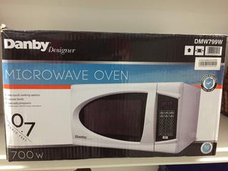 Danby Designer 0.7 Cubic Feet 700W Microwave.