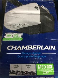 Chamberlain C203C 1/2hp Garage Door Opener.