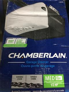 Chamberlain C203C 1/2hp Garage Door Opener.