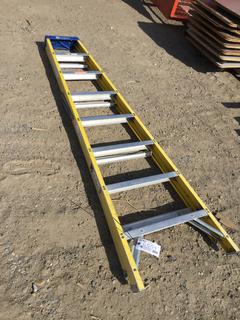 8' Yellow Step Ladder.