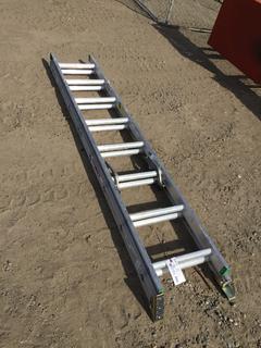 Aluminum Extension Ladder 2 Sections 8'ea.