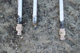 (3) Frost Proof Yard Hydrants - Overall Length is 33" & Bury Depth.