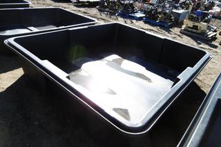 Black Holding Spill Trough 7'x8'x22".