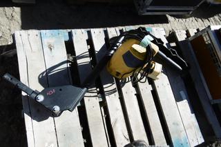 Electric Pressure Washer, Lawn Sprinkler, Bike Rack.