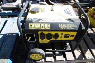 Champion 224cc Portable Generator.