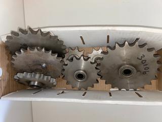 Quantity of Assorted Sprockets.