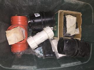 Assorted PVC Fittings.