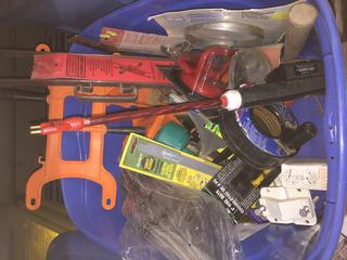 Quantity of Assorted Clamps, Squares, Canister Auger, Vise Mate, Hot Shot Pulsar, Etc.