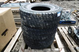 (3) Mud Tires 33x12.50 R15 LL *No Rims*.