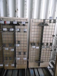 2 Pc Retail Display Racking.