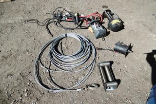 Planetary Gears, Good Motor, Set of Relays, Tow Line & Super Winch 9000lbs *Parts Only*.