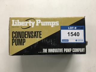 Liberty Model LCU-SP20S Shallow Well Condensate Pump With Safety Switch.