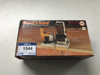 Black & Decker Sharp N' Sand Drill Powered Belt Sander.