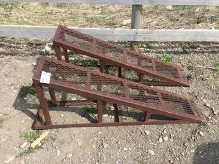 Set of Steel Ramps 12"Wx22"H/Ea.