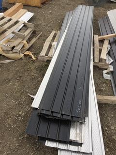 Quantity of Black 4 Panel Classic Soffit.