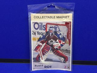 1996 Maggers Collectable Magnet, Patrick Roy.