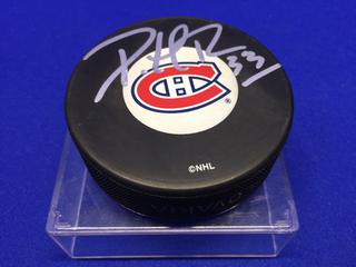 Patrick Roy Signed Hockey Puck.