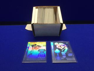 Approximately (200) 1990-91 Upper Deck Hockey Cards w/ Holograms. Wayne Gretzky, Brett Hull, Mario Lemieux.