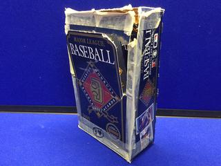 1992 Dunruss Baseball Box w/ Personally Autograghed Cal Ripken Cards. Approximately (500) Cards. 