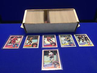 1984-85 O-Pee-Chee Hockey Complete Set, Fully Sleeved (1-296). Steve Yzerman, Chris Chelios, Doug Gilmour Rookie Cards.