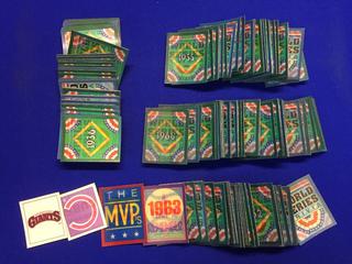 1991 Score Trivia Series Baseball Cards (Approximately 200 Cards) + 1903-1980 Trivia Cards.