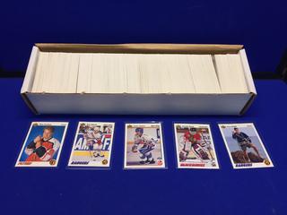 1991-92 Upper Deck Hockey Cards. (2) Complete Sets. Dominik Hasek, Tony Amonte, Doug Weight, Scott Niedermayer Rookie Cards. Approximately (1000) Cards.