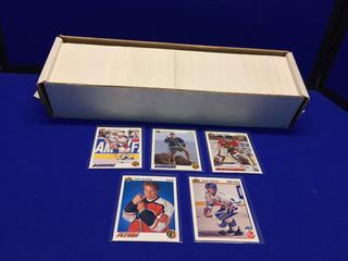 1991-92 Upper Deck Hockey Cards. (2) Complete Sets. Dominik Hasek, Tony Amonte, Doug Weight, Scott Niedermayer Rookie Cards. Approximately (1000) Cards.