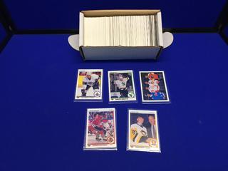 1990-91 Upper Deck Hockey Cards. Complete Set (1-400) Jaromir Jagr, Rob Blake, Jeremy Roenick Rookie Cards.