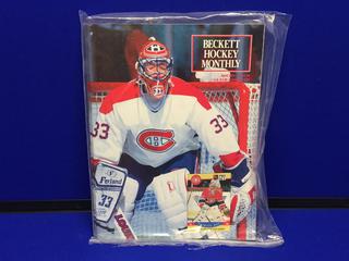 (4) 1991 Beckett Price Guides. Patrick Roy