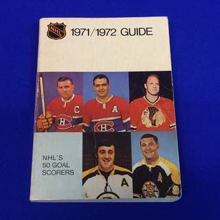 1971-1972 NHL Guide.