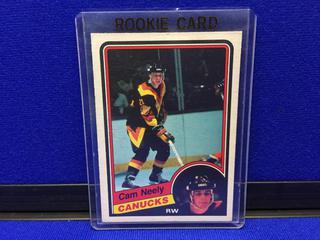 1984-85 Cam Neely #327 O-Pee-Chee Rookie Card.