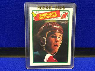 1988-89 Brendan Shanahan #122 O-Pee-Chee Rookie Card.