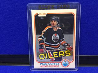 1981-82 Paul Coffey #111 O-Pee-Chee Rookie Card.