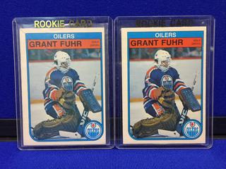 1982-83 Grant Fuhr #105 O-Pee-Chee Rookie Card.