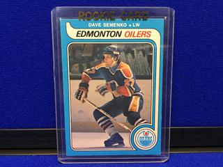 1979-80 Dave Semenko #371 O-Pee-Chee Rookie Card.