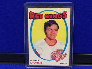 1972-73 Marcel Dionne Rookie Card #133.