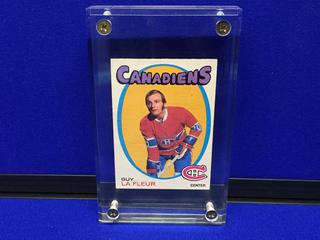 1972-73 Guy LaFleur #148 Rookie Card.