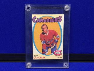 1972-73 Guy LaFleur #148 Rookie Card.