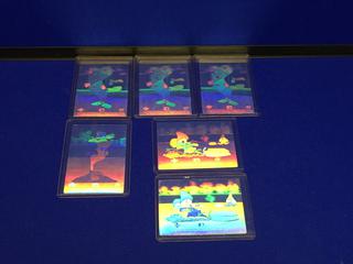 1990 Upper Deck Baseball Comic Holograms.