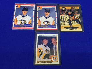 1990-91 Jaromir Jagr Hockey Cards. #428, #356.