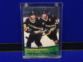 2000 TC10 O-Pee-Chee Jaromir Jagr & Mario Lemieux.