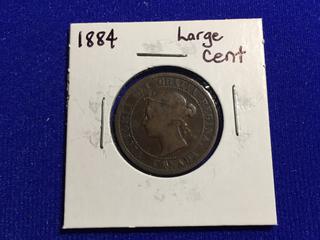 1884 Canadian Large Cent.