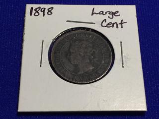 1898 Canadian Large Cent.