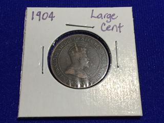 1904 Canadian Large Cent.